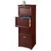 RealspaceÂ® Magellan 19 D Vertical 4-Drawer File Cabinet Classic Cherry