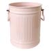 Frogued Pencil Holder High Capacity Multifunctional Desk Organizer American Style Vintage New Year Christmas Makeup Brush Storage Bucket for Student (Pink One Size)