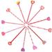 Valentine s Day Pencil Kids Wooden Pencils Colored Writing Coloured Couple Gifts for Children Student Pupils 12 Pcs