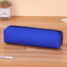 YEAHOO Pencil Case Durable Pen Case Kawaii Stationery Large Capacity Pencilcase Trousse School Supplies Pencil Pouch(Dark blue)