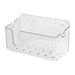 mtvxesu Cabinet Storage Rack Door Storage Rack Transparent Plastic Kitchen Cabinet Door Hanging Ginger Garlic Container Suitable for Bathroom Kitchen Storage Room Flash Deals