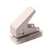 Tachiuwa Mini Single Hole Punch Handheld Portable Puncher Mini Paper Hole Punch Paper Punch Small Hole Puncher for Handbook Scrapbooks Light Gray