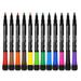 12 Bright Magnetic Dry Erase Markers Fine Tip Assorted Colors Multi-purpose Low Odor Whiteboard Markers for Kids-12pcs