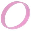 Fashion Silicone Rubber Elasticity Wristband Wrist Band Cuff Bracelet Bangle Pink