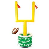 Beistle Inflatable Football Goal Post Cooler With Football 74â€� x 28â€� Holds approx. 60 12oz. Cans â€“ Inflatable Cooler Drink Containers for Parties Football Party Decorations Game Day Cool