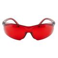 XIAN Trendy Outdoor Cycling Sunglasses Glare Reducing HD Lens Baseball Goggles for Outdoor Running Driving Hiking Red