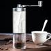 Mdesiwst Coffee Grinder Portable Manual Coffee Bean Grinder Convenient Adjustable Coffee Grinding Mill for Home