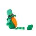 XIXISTARYY 1PC St. Patrick s Day Green Hat Doll Faceless Elderly Irish Festival Ornaments st patrick shamrock
