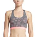 Nike Tops | Nike Sports Bra! Gray And Pink! Like New Used Condition | Color: Gray/Pink | Size: S