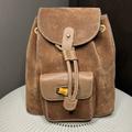 Gucci Bags | Gucci Bamboo Suede Leather Mini Backpack | Color: Brown/Tan | Size: Os