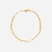 J. Crew Jewelry | Jcrew Nwt Rare Demi Fine 14k Gold Over 925 Silver Paper Clip Bracelet | Color: Gold | Size: Os