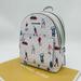 Michael Kors Bags | Michael Kors Medium Adina Backpack | Color: Silver/White | Size: Medium