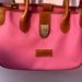 Dooney & Bourke Bags | Dooney And Bourke Tote Bag In Pink With Chestnut Brown Handles. Authentic | Color: Brown/Pink | Size: Os