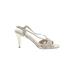 Nine West Heels: Gold Shoes - Women's Size 8 1/2