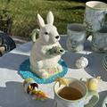Certified International Easter Morning 3-D Bunny Teapot in White | Wayfair 12312