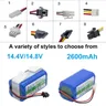 Gegeng-Batterie pour aspirateur 14.8V 14.4V 4S1P 2600mAh Panasonic ILIFE FLYCO wald Fy