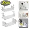 Étagère murale pour figurines, organisateur de cuisine et de salle de bains, sans perceuse, étagère murale pour personnes, éléphant cygne, étagère de rangement pour salle de bain