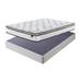 Signature Design by Ashley 10 Inch Bonnell PT White 2-Piece King Mattress Package