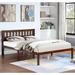 Full Size Bed, Wood Platform Bed Frame with Headboard For Kids