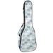 OWNTA Blue Floral Leaves Pattern-01 Pattern Waterproof Oxford Cloth Ukulele Bag - 25.9x9x3.1in/66x23x8cm Size - Durable & Stylish Ukulele Case