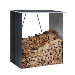 Wasabi - Metallischer Holzschuppen 1,38 m² Timber - Inklusive Boden Image