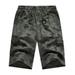 YUHAOTIN Bike Shorts Male Spring Summer Shorts Camouflage Pocket Tether Cropped Pants Functional Overalls Mens Cargo Shorts Shorts for Men with Pockets