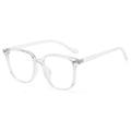 Safety Goggles Resin Lenses TR90 Blue Light Blocking Protective Glasses for Women Men Daily Use Transparent Frame