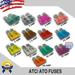 100 PCS 15 AMP ATC/ATO Standard Regular Fuse Blade 15A Car Truck Boat Marine RV