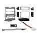 Fits Suzuki Equator Crew Cab 09-11 Gray Dash Multi Harness Radio Install Kit