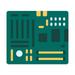 IBM 61X8864 Riser Card (Bus Adapt) W/Battery 61X8910