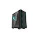 DeepCool CC560 V2 Mid-Tower ATX PC Case 4x Pre-Installed 120mm LED Fans Tempered Glass Side Panel Black