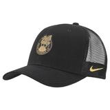 Men's Nike Black Army Knights Rivalry Shield Classic99 Trucker Adjustable Hat