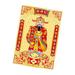 S SERENABLE Chinese New Year Decoration Chinese Characters Oriental God of Wealth Poster A