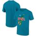 Men's Ripple Junction Turquoise NASA Space Shuttle Holiday Graphic T-Shirt