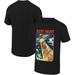 Men's Ripple Junction Steven Rhodes Black Silent Night Holiday Graphic T-Shirt