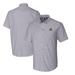 Men's Cutter & Buck Charcoal Arizona Diamondbacks Stretch Oxford Short Sleeve Dress Shirt