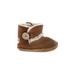 Ugg Booties: Tan Shoes - Kids Girl's Size 1