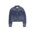 Tucker + Tate Denim Jacket: Blue Print Jackets & Outerwear - Kids Girl's Size X-Large
