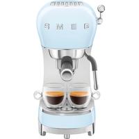 SMEG Espressomaschine ECF02PBEU Kaffeemaschinen blau (pastellblau) Espressomaschine