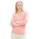 Sweatshirt TOM TAILOR DENIM Gr. XL, pink (crystal pink) Damen Sweatshirts