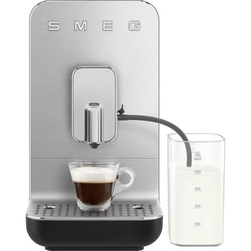 "SMEG Kaffeevollautomat ""BCC13BLMEU"" Kaffeevollautomaten inkl. Milchbehälter schwarz Kaffeevollautomat"