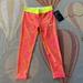 Nike Bottoms | Nike Girls Small Neon Leggings 4-5 Years | Color: Pink/Yellow | Size: 4g