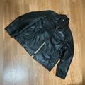 Columbia Jackets & Coats | Columbia Men's Biker / Bomber Faux Leather Look Lined Jacket / Coat Size L | Color: Brown | Size: L