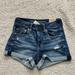 American Eagle Outfitters Shorts | American Eagle Outfitters - Nwt Hi-Rise Shortie Denim Shorts. Size 4 | Color: Blue | Size: 4