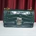 Burberry Bags | Burberry Mini Tb Croc Dark Viridian Green Nwt | Color: Green | Size: Os