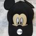 Disney Accessories | Disney Mickey Mouse Big Face Ears Baseball Cap Hat Black Unisex Snapback Youth | Color: Black | Size: Osbb