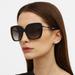 Burberry Accessories | - New Authentic Burberry Be4323 Caroll Sunglasses | Color: Black/White | Size: Os