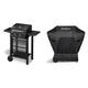 Enders Gasgrill SAN DIEGO NEXT 2, Gasgrill 2 Brenner aus Edelstahl & Abdeckhaube für Gasgrills SAN DIEGO 2 + 3 Brenner