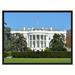 Ebern Designs White House Washington DC Landscape Photo Canvas Print w/ Frame, 28x37 Canvas in Green/White | 28 H x 37 W in | Wayfair