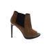 Burberry Heels: Tan Shoes - Women's Size 36.5 - Peep Toe